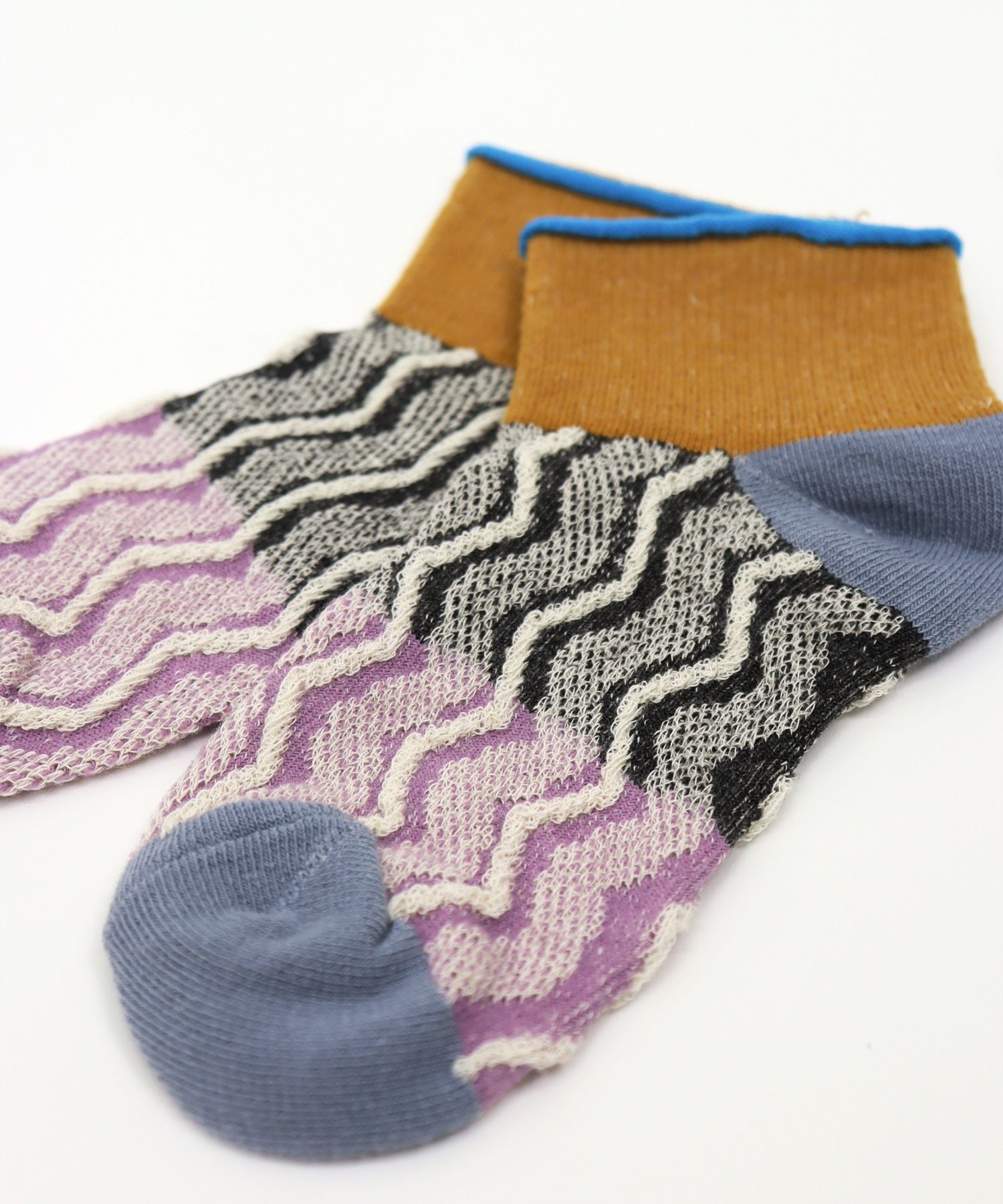 靴下 キッズ スタンプル Stample ウェーブライン アンクルソックス 3P 3足組 男の子 女の子 子供 保育所 幼稚園 小学生 16-25cm 73128