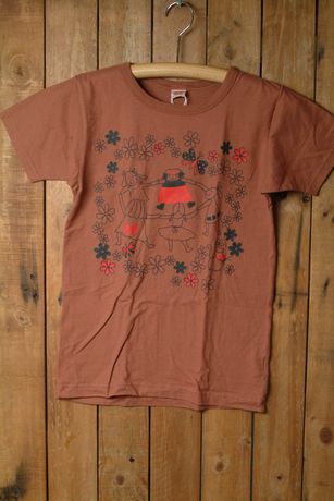 Rakuten - 【1200円OFFクーポン配布中6月スーパーセール】【アウトレット】Tシャツ レディース 半袖 STORE'Sストアーズ ママサイズLaLaお花Tシャツ