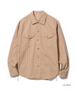 シャツ メンズ シュガーケーン コーク ストライプ COKE STRIPE WORK SHIRT LONG SLEEVE SUGAR CANE