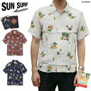 アロハシャツ メンズ サンサーフ ハワイアンシャツ スペシャルエディション DUKE KAHANAMOKU SPECIAL EDITION “DUKE'S POLKA-DOTS” (SHORT SLEEVE) SUN SURF ヴィンテージ柄 ビンテージ柄(4)