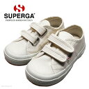 スニーカー キッズ スペルガ ベルクロ 2750 JVEL CLASSIC ジュニア 16-22cm 靴 インソール付き 【国内正規品】 SUPERGA