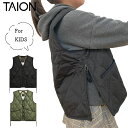 _ExXg LbY ~^[ VlbNWbv ^CI ̉ TAION DOWN VEST TAION-K001ZML-1 TAION-Y001ZML-1