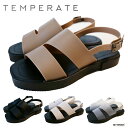 サンダルレディース ラバーシューズ HOLS TEMPERATE テンパレイト 22.5-25.5cm 晴雨兼用 レインシューズ