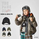 ゴーグル付き ニットキャップ キッズ ユニセックス ザ・パークショップ ニット帽 親子お揃い GOGGLE SNOW CAP KIDS THE PARK SHOP 【国内正規品】 TPS-616