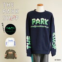 スウェット クルーネック キッズ トレーナー 立体蓄光プリント ザ・パークショップ 3D SNOW CREW THE PARK SHOP 105-145cm 【国内正規品】TPS-876
