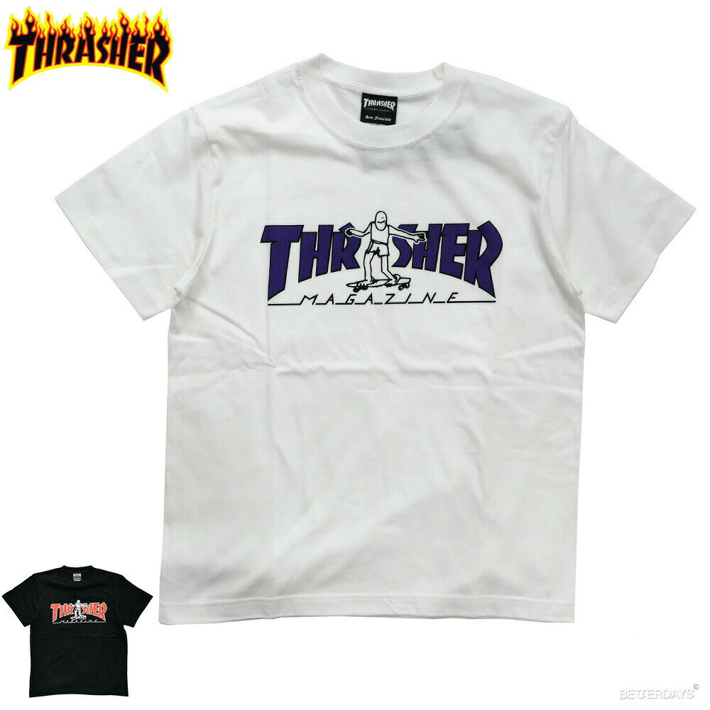 【アウトレット】Tシャツ スラッシャー×マークゴンザレスコラボ GONZ メンズ レディース 【国内正規品】 THRASHER T-SHIRTS Tシャツ アメリカ企画 3