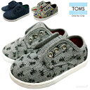 【1000円OFFクーポン配布中 4月お買い物マラソン】スリッポン キッズ TOMS トムス トムズ TINY-PASEOS Canvas 13cm-17cm 靴 スリッポン セレブキッズにも人気 キャンバス オススメ 【国内正規品】