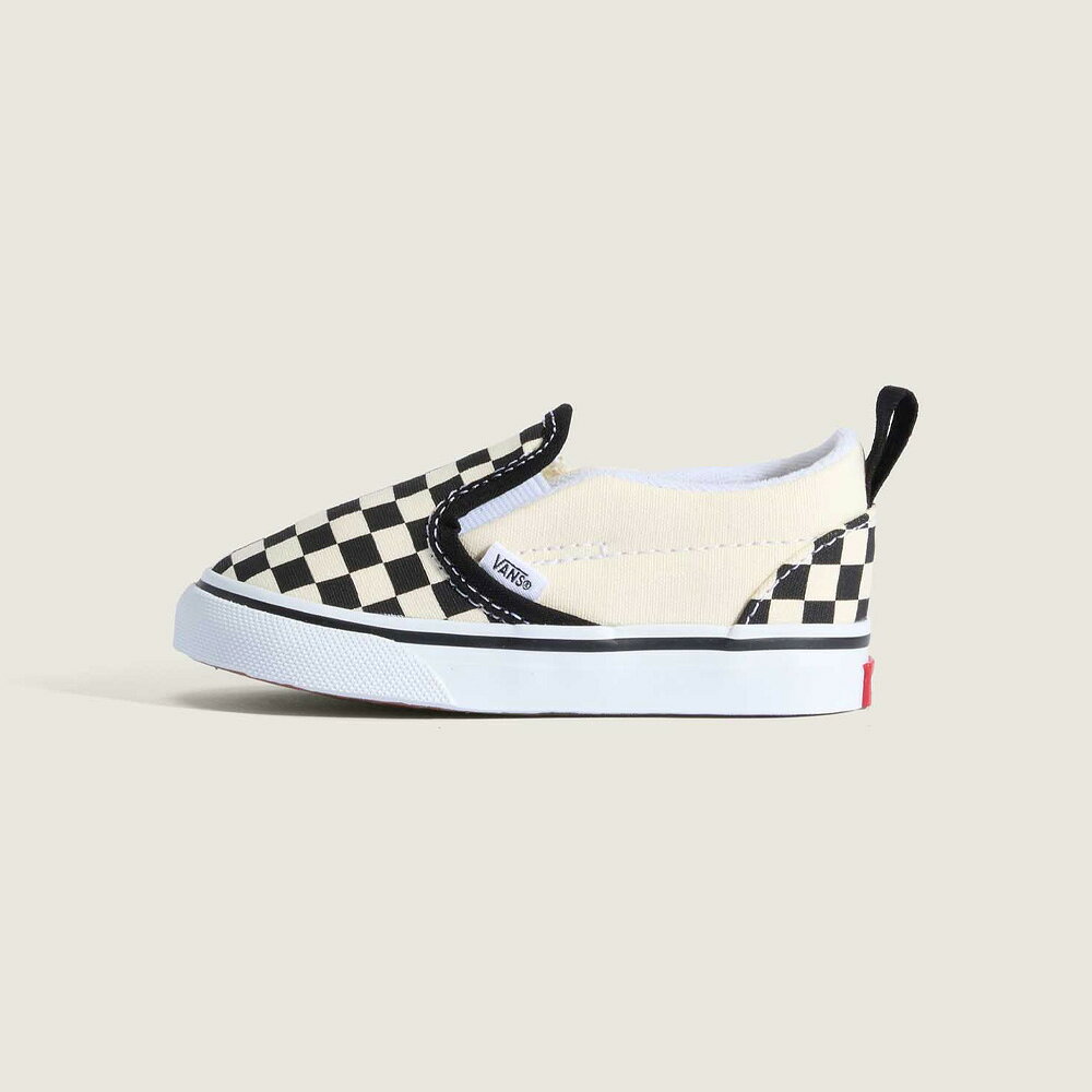 Rakuten - 【10%OFFクーポン配布中対象商品2点以上ご購入で 6/1 ワンダフルデー】VANS Classic Slip-On ヴァンズ スリッポン スニーカー トドラー ベビー キッズ 13-16cm 【国内正規品】VN0A34885GX