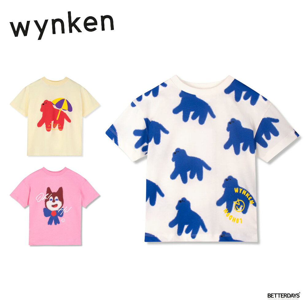 【1000円OFFクーポン配布中5月お買い物マラソン】Tシャツ キッズ ベビー シャツ ウィンケン Bon Bon Tee Wynken 【国内正規品】 WK20J35（楽天・BETTER DAYS／ベターデイズ）