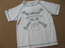 【アウトレット】Tシャツ キッズ 半袖 DqueeDegum ワンピースTシャツ 海賊 キッズ 95cm