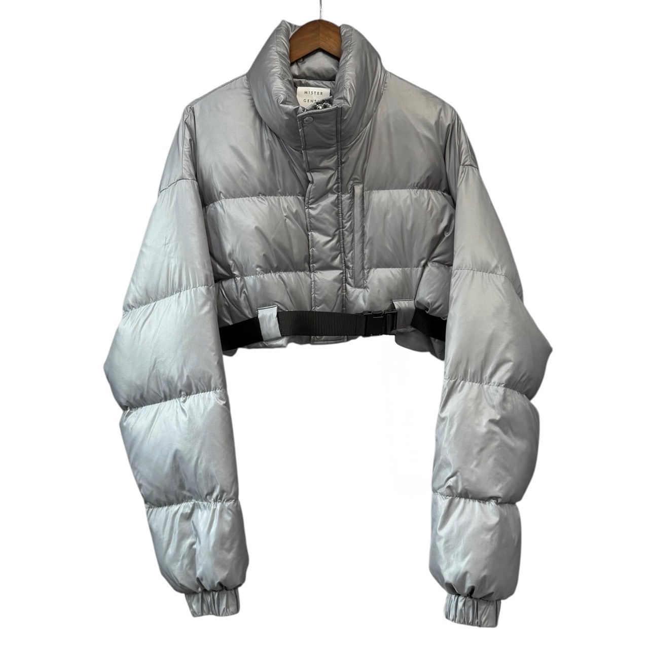 MISTERGENTLEMAN ミスタージェントルマン 19AW SHORT DOWN JACKET MGR-OT32 M グレー 14743 【中古】