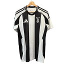 adidas アディダス ユベントス 24/25 ホームユニフォーム Tシャツ XL ホワイト IS8002 14747 【中古】