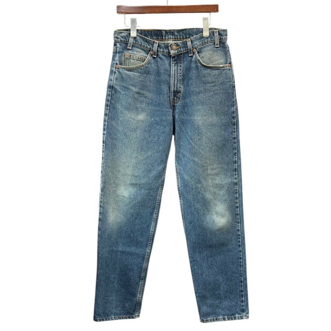 Levi's リーバイス 90's MADE IN USA 550 RELAXED FIT テーパードデニムパンツ 33 インディゴ 14762 【中古】
