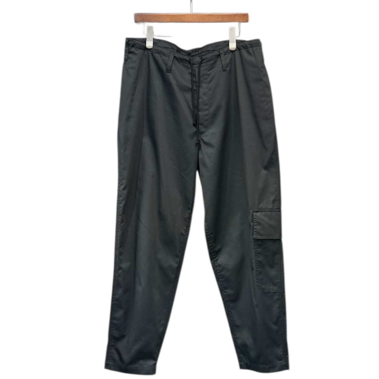 乐天商城 - Y's for men ワイズフォーメン T/C TWILL PANTS WITH SIDE SEAM TUCK イージーパンツ MP-P17-900 3 ブラック 15273