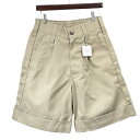 KOOKY ZOO クーキーズー 25SS D-KIDS SHORT PANTS ショートパンツ J0050 1 ベージュ R14673 【中古】