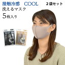 【10%クーポン発行中!&P20倍】マスク 冷感 洗える 涼感 洗えるマスク 夏用 洗えるマスク 冷感 2個セット選べる 涼しい 夏マスク 接触冷感 立体 ぴっ...