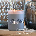 rader ScentedCandle Time to Start アロマキャンドル