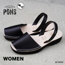 【2000円OFFクーポン配布中6月 お買い物マラソン】サンダル レディース Avarca Pons アヴァルカ ポンズ CLASSIC PLATFORM BL...