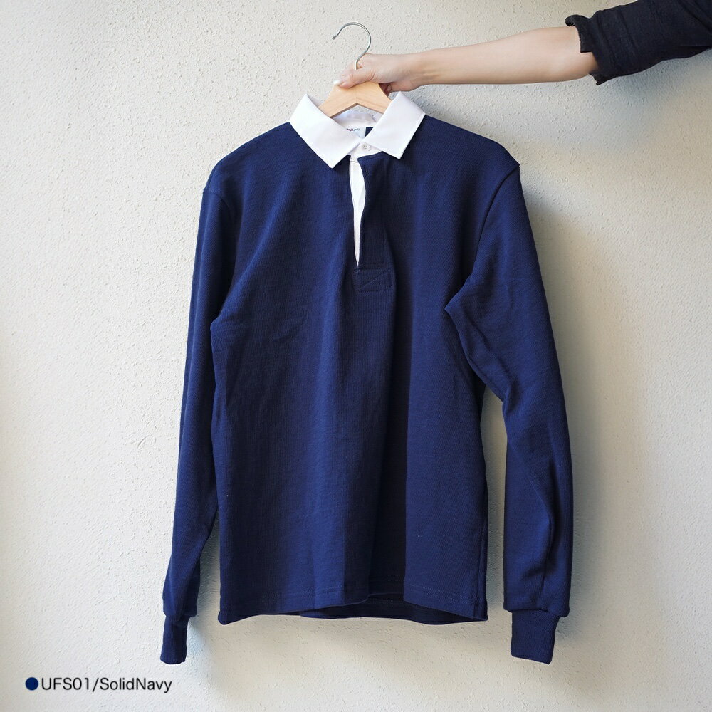 ラガーシャツ メンズ ユニセックス BARBARIAN バーバリアン ラグビーカラー ロングスリーブ 国内 12oz REGUL betterselect-10001743 BETTER DAYS+SELECT サンプル画像2