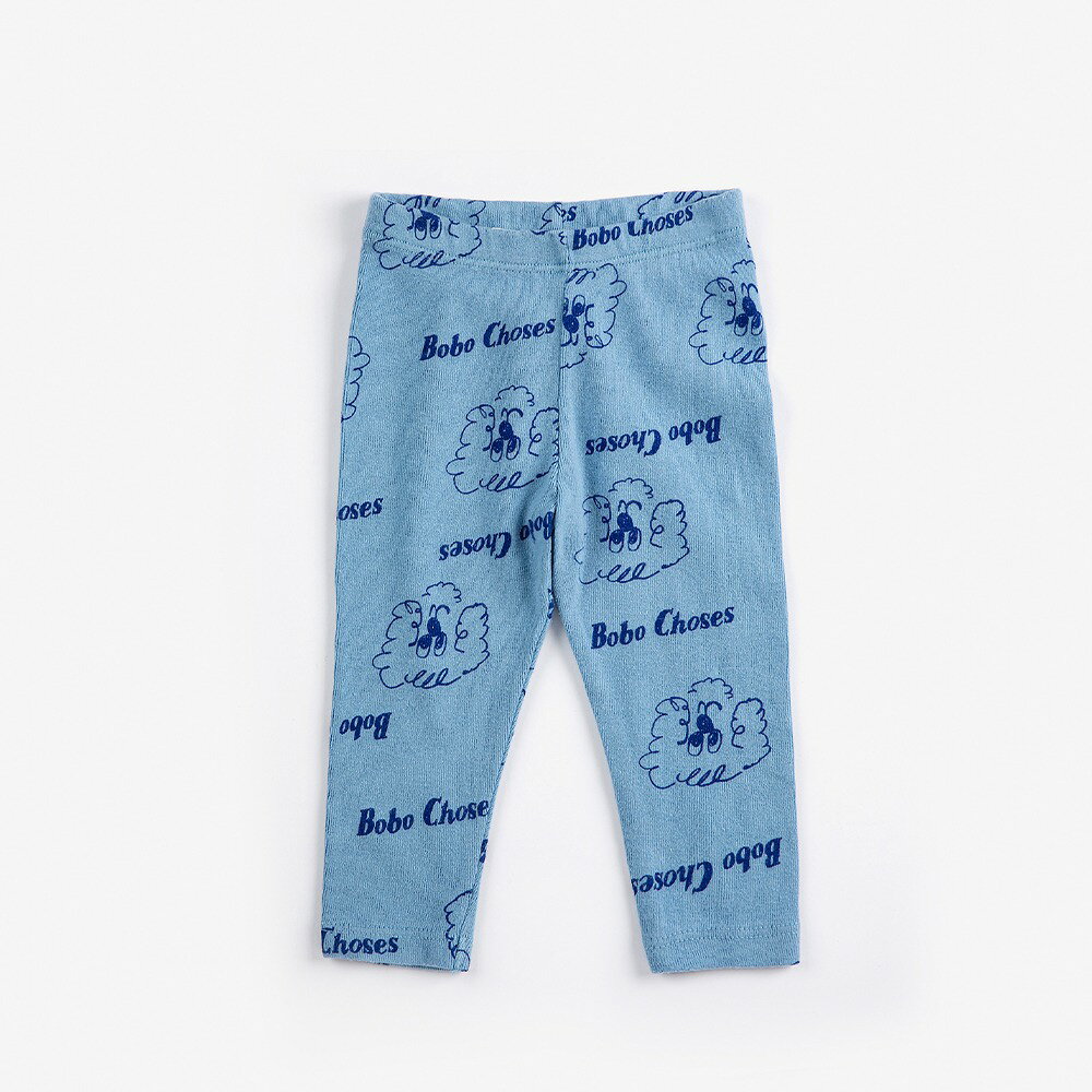 �쥮�� �ѥ�� �٥ӡ� ���å� �ܥܡ����硼�� Pickles The Dog all over leggings�ڹ��������ʡ� Bobo Choses B126AB066