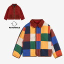 【2000円OFFクーポン配布中 9月買い物マラソン】ジャケット アウター キッズ ベビー ボボ・ショーズ リバーシブル Multicolor Tiles re...