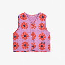 【25AW 7/22発売開始】ベスト ボボ・ショーズ ベビー キッズ 総柄 Kaleidoscope all over quilted woven vest【国...