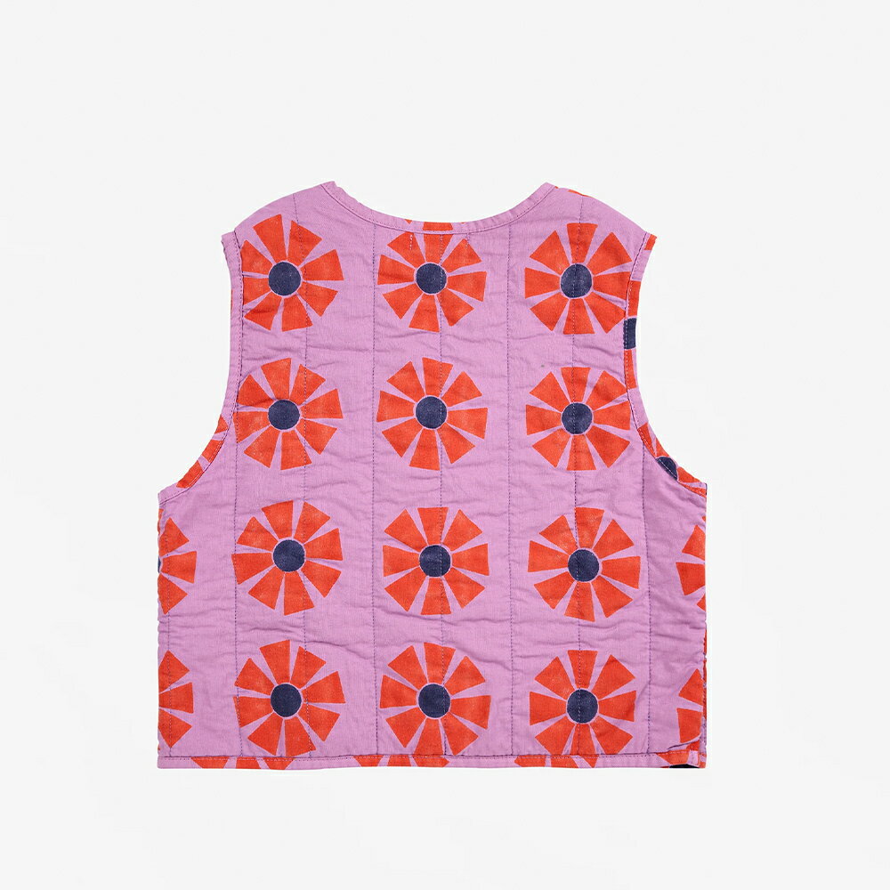 �٥��� �ܥܡ����硼�� �٥ӡ� ���å� ���� Kaleidoscope all over quilted woven vest�ڹ��������ʡ� Bobo Choses