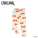 【先着利用順2点で20%OFFクーポン配布中10月ワンダフルデー】レギンス ベビー キッズ CarlijnQ Bow legging 総柄 リボン カーラインク...
