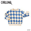 【先着利用順2点で20%OFFクーポン配布中10月ワンダフルデー】トレーナー ベビー キッズ CarlijnQ Diamond sweater Velvet 総...