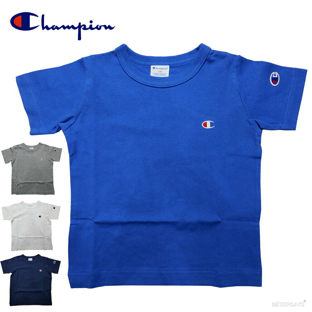 Rakuten - 【3000円OFFクーポン配布中6月スーパーセール】Tシャツ キッズ チャンピオン Champion Kids T-Shirt 男の子 女の子 子供 110-160cm