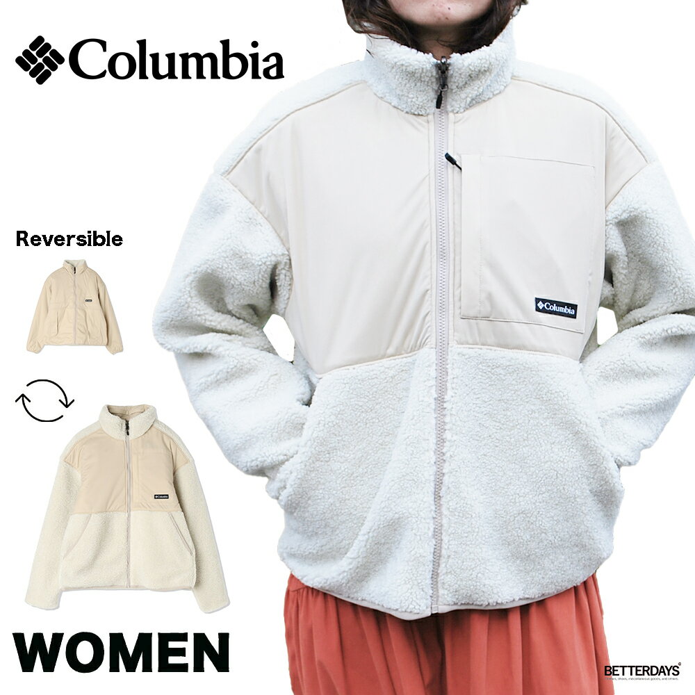 【2点で5%OFFクーポン配布中5/1ワンダフルデー】フリースジャケット コロンビア ウィメンズ ベイベイパスリバーシブルフリースジャケット Columbia 【国内正規品】PL0273