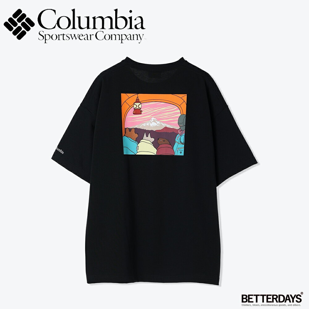 楽天BETTER DAYS＋SELECTTシャツ メンズ コロンビア レイクトゥアベニューショートスリーブTシャツ 半袖 Columbia （pm1859）【国内正規品】