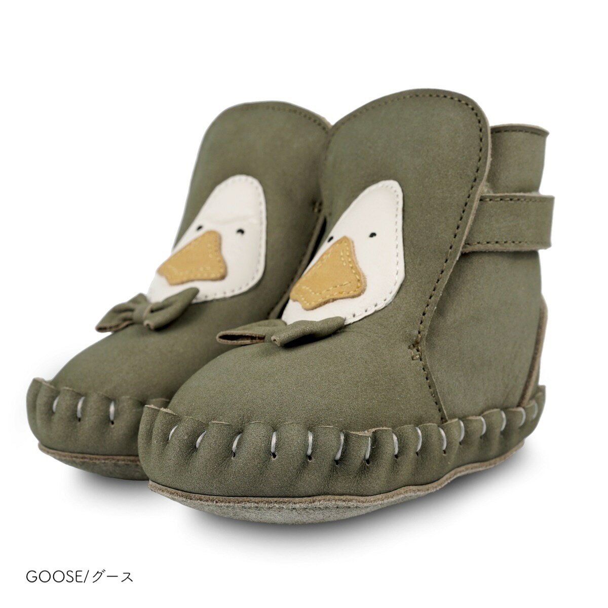 BETTER DAYS+SELECTの【SALE／10%OFF】ベビーブーティ ブーツ ドンシェ ファーストシューズ Junus Booties Goose Western Dog 【国内正規品】DONSJE｜アングル3