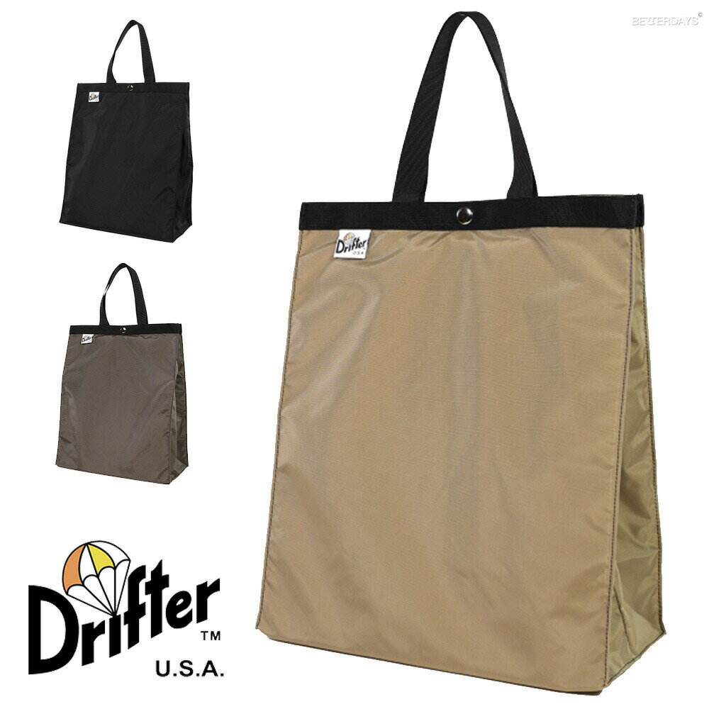 Rakuten - 【3000円OFFクーポン配布中6月スーパーセール】トートバッグ メンズ レディース ドリフター Drifter PAPER BAG TOTE ペーパーバッグ S-Lサイズ到着後1か月以内にレビューを書いて次回2000円以上で200円OFFクーポン配布中
