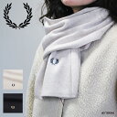 【2000円OFFクーポン配布中6月 お買い物マラソン】マフラー ユニセックス フレッドペリー ウール C8140 CLASSIC MERINO WOOL SCARF【国内正規品】 FRED PERRY