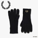 手袋 フレッドペリー ユニセックス グローブ C8156 LAUREL WREATH GLOVES【国内正規品】FRED PERRY