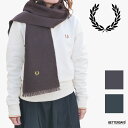【2000円OFFクーポン配布中6月 お買い物マラソン】マフラー ユニセックス フレッドペリー ウール C8133 BRUSHED WOOL SCARF【国内正規品】 FRED PERRY