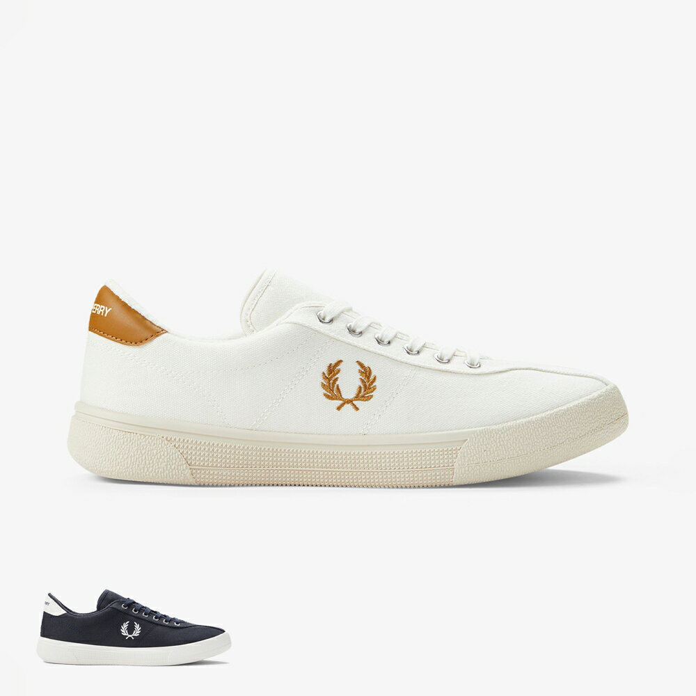 スニーカー メンズ レディース フレッドペリー テニススニーカー FRED PERRY Poly Canvas Tennis Shoe 【国内正規品】B2347