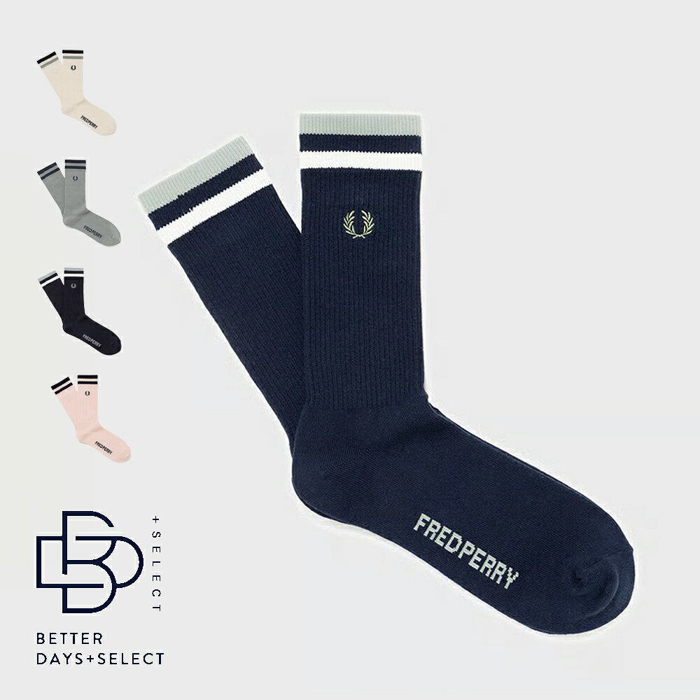 ソックス メンズ レディース フレッドペリー 靴下 ティップドスポーツソックス FRED…
