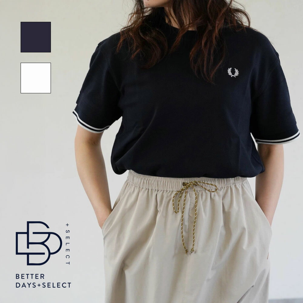 SALE10%OFFۥեåɥڥ꡼ T 硼ȥ꡼ ǥ Ⱦµ λ FRED PERRY Tipped Pique T-Shirt...