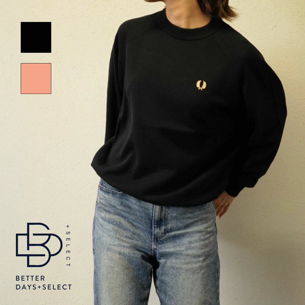 【最大2400円OFFクーポン配布中12月大感謝祭】クルーネックニット レディース セーター フレッドペリー CREW NECK JUMPER【国内正規品】 FRED PERRY K1117