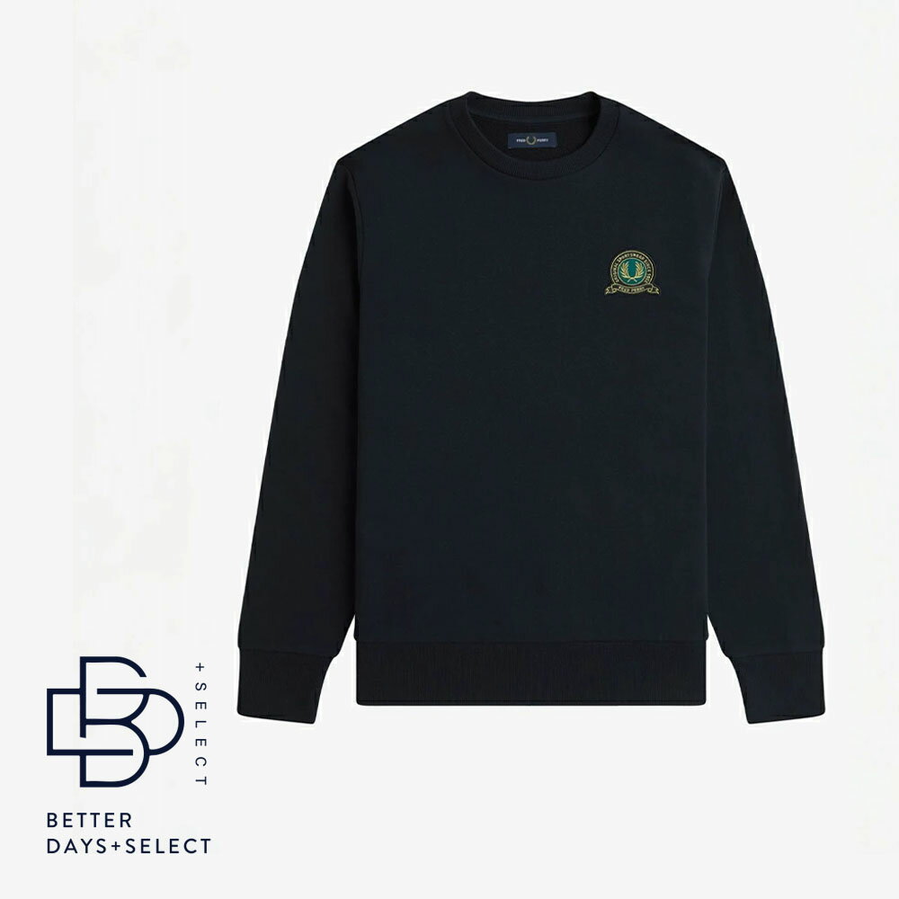 トレーナー スウェット ユニセックス フレッドペリー クルーネック TENNIS BADGE SWEATSHIRT 【国内正規品】 FRED PERRY M17...