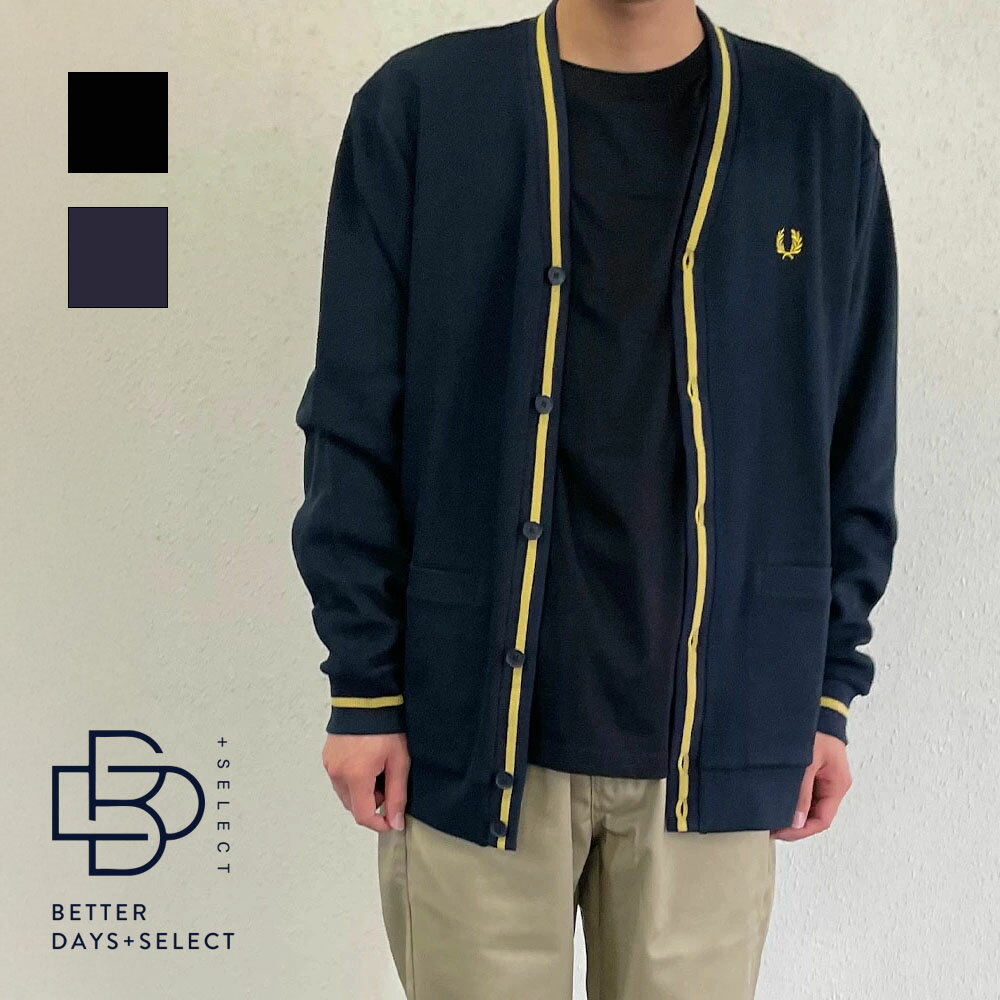 カーディガンメンズフレッドペリーニ...