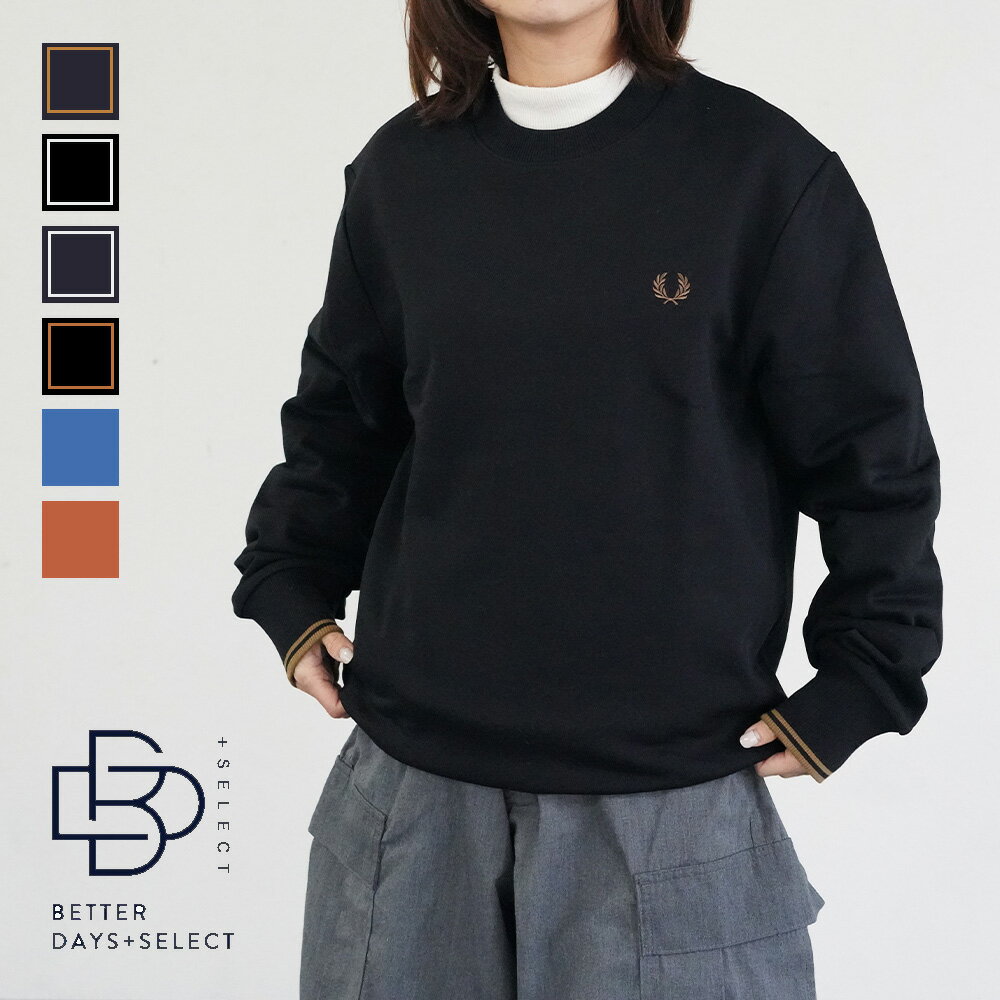 トレーナー スウェット メンズ レディース ユニセックス フレッドペリー クルーネック CREW NECK SWEATSHIRT 【国内正規品】 FRED PE...
