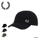 キャップ ユニセックス フレッドペリー FRED PERRY Pique Classic Cap HW6726【国内正規品】