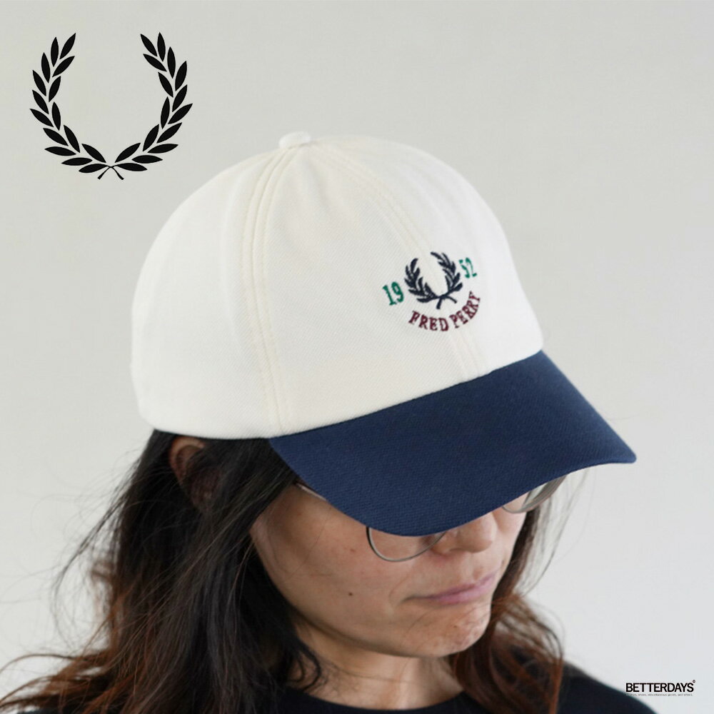 【2点以上で5%OFFクーポン配布中6/1 ワンダフルデー】フレッドペリー キャップ 帽子 ユニセックス FRED PERRY CLUB HOUSE 1952 GRAPHIC PIQUE CAP 【国内正規品】HW9675