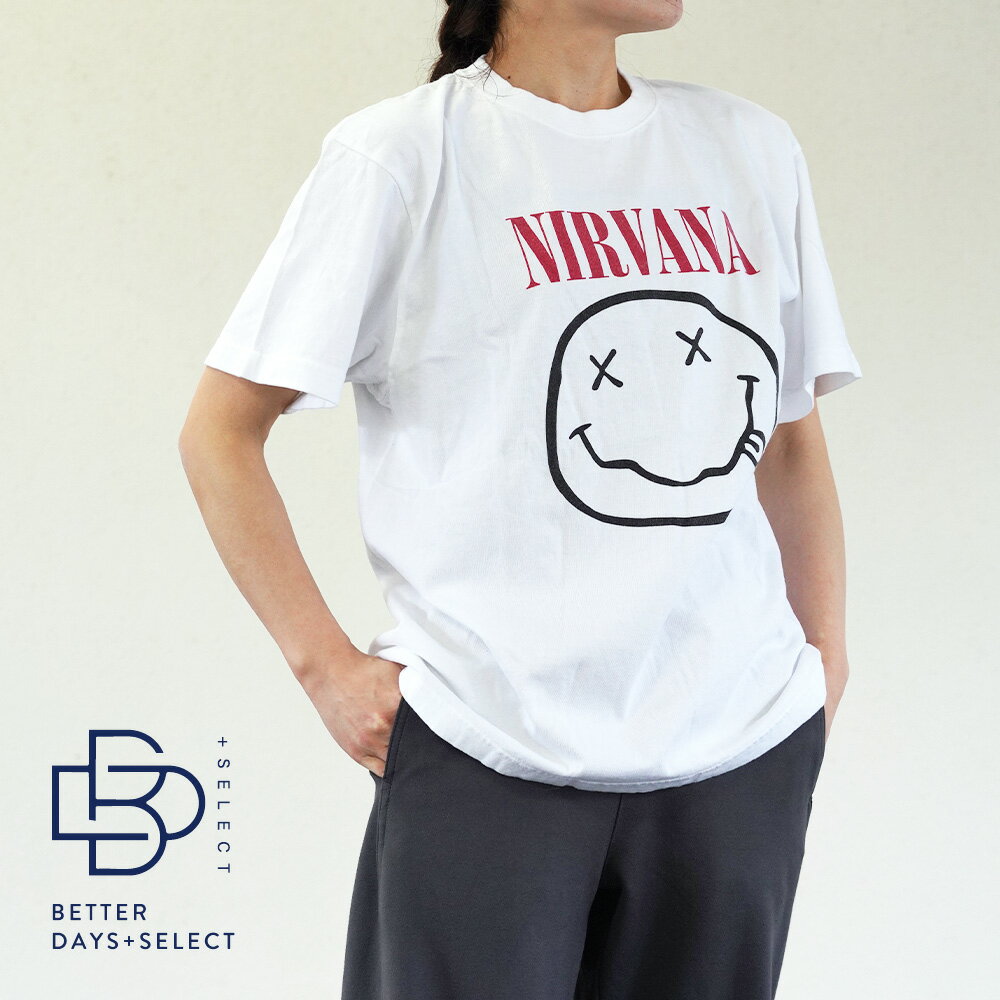 Rakuten - 【3000円OFFクーポン配布中6月スーパーセール】Tシャツ ユニセックス バンT ニルヴァーナ グッドロックスピード NIRVANA GOOD ROCK SPEED【国内正規品】25NVN002W