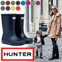 ハンター キッズ レインブーツ 長靴 13cm-20cm ジュニア キッズファーストクラシック 雪 通園 通学 売れ筋 HUNTER KFT5094RMA 【国...