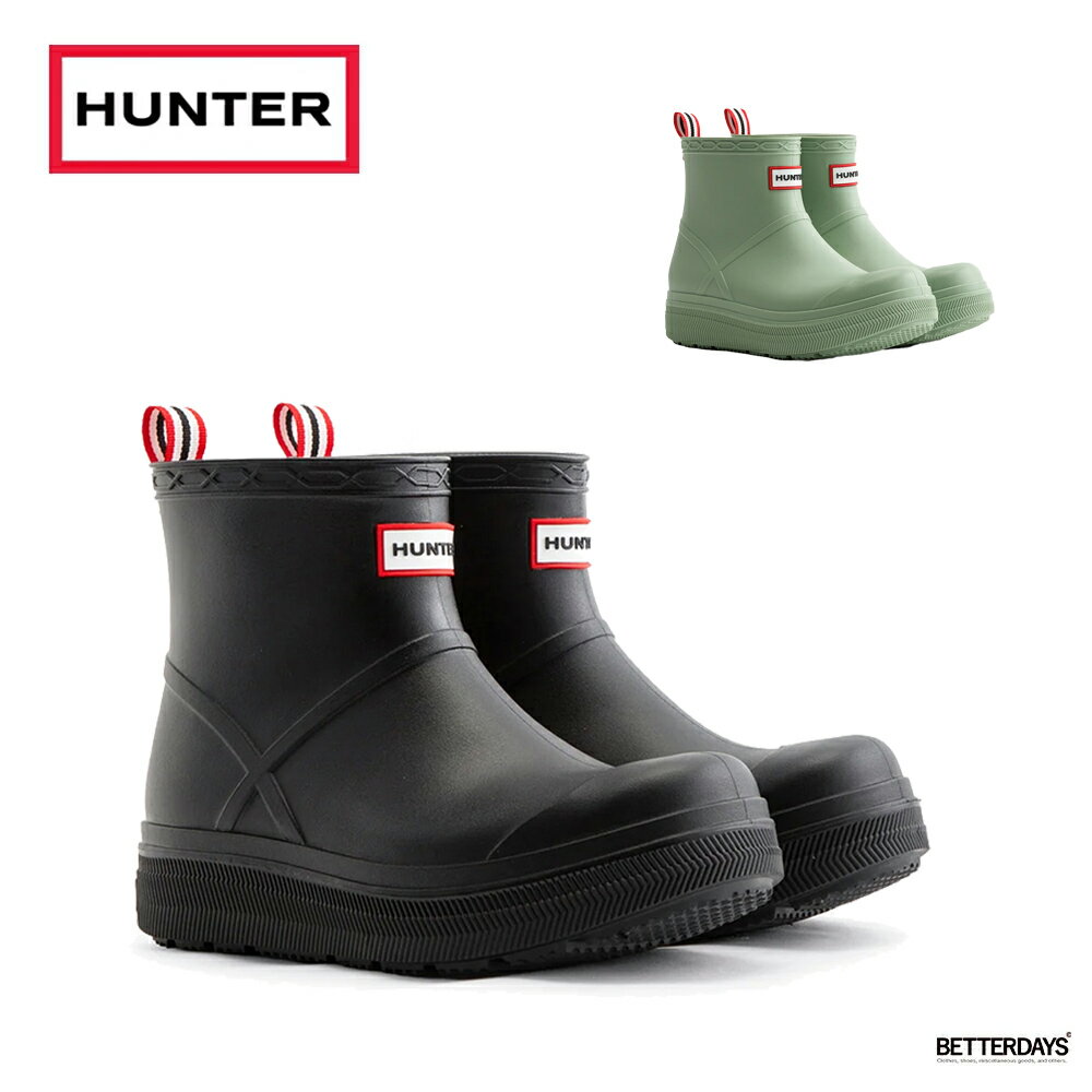 【最大2400円OFFクーポン配布中ブラックフライデー】レイン ショート ブーツ ハンター レディース ユニセックス プレイ モールデットブーツ PLAY MO...