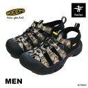 サンダル メンズ KEEN キーン ニューポート レトロ NEWPORT RETRO 1027450 FisheyeCamoufrage 25-29cm Fox...